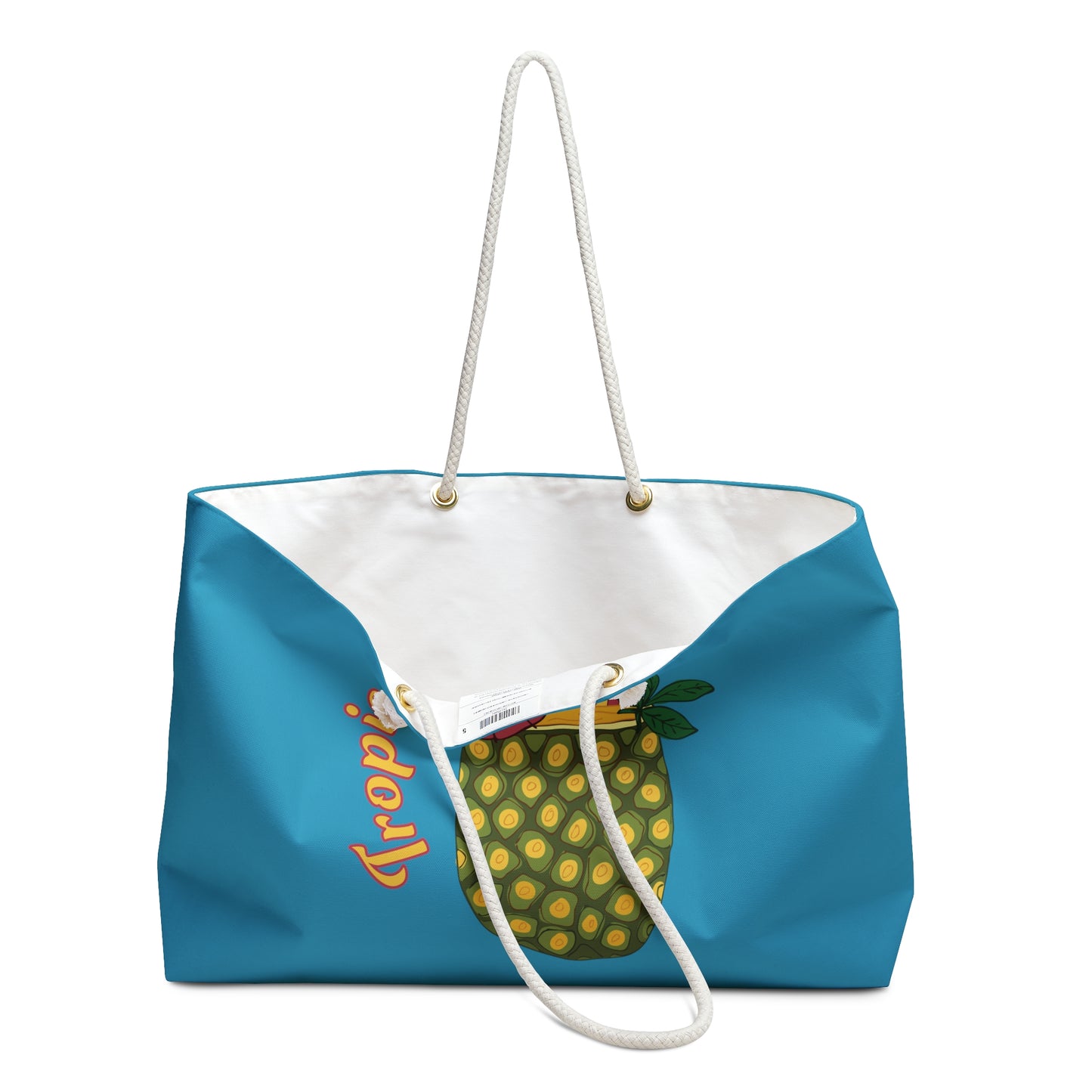 Tropical Vibes Turquoise Weekender Bag - Stylish and Functional Summer Essential for Women