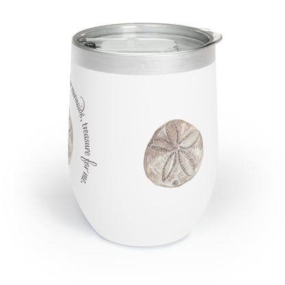 Sea Biscuit Mermaid Money Wine Tumbler