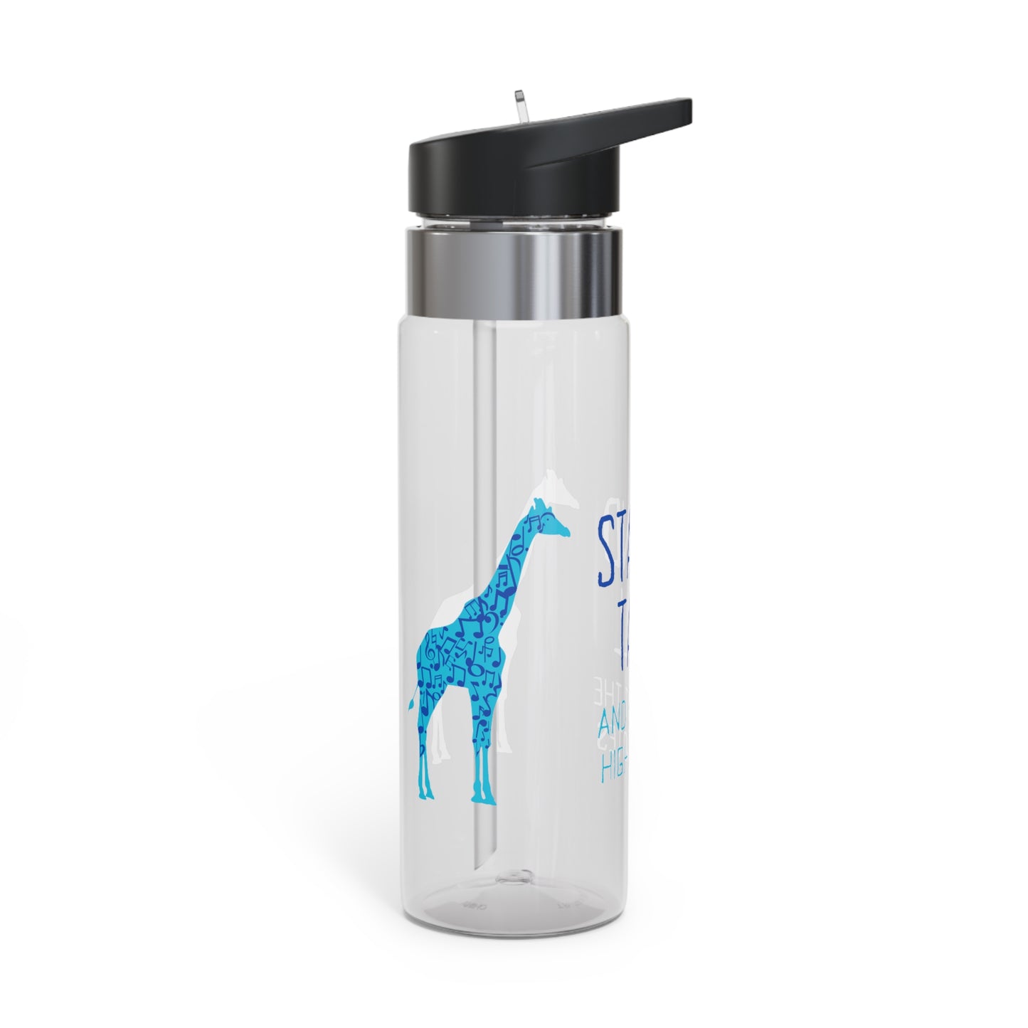 Stand Tall Musical Giraffe Sport Water Bottle, 20oz