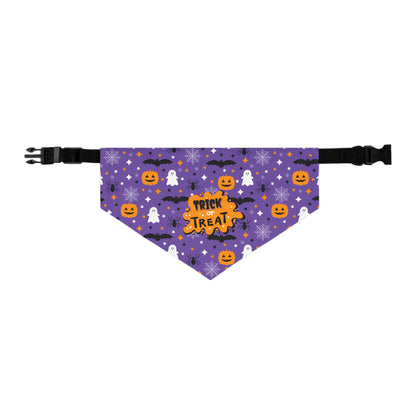 Trick or Treat Halloween Pet Bandana Collar