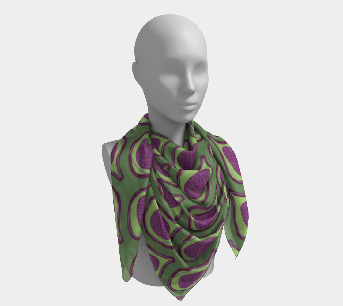 Wild Fig Square Scarf