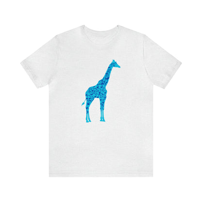 Stand Tall Music Giraffe Unisex Adult Jersey Short Sleeve Tee