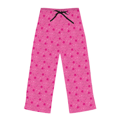 Starry Pink Women's Pajama Pants