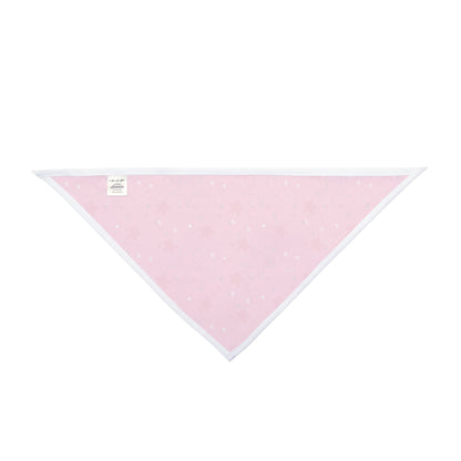 Starry Pink Pet Bandana