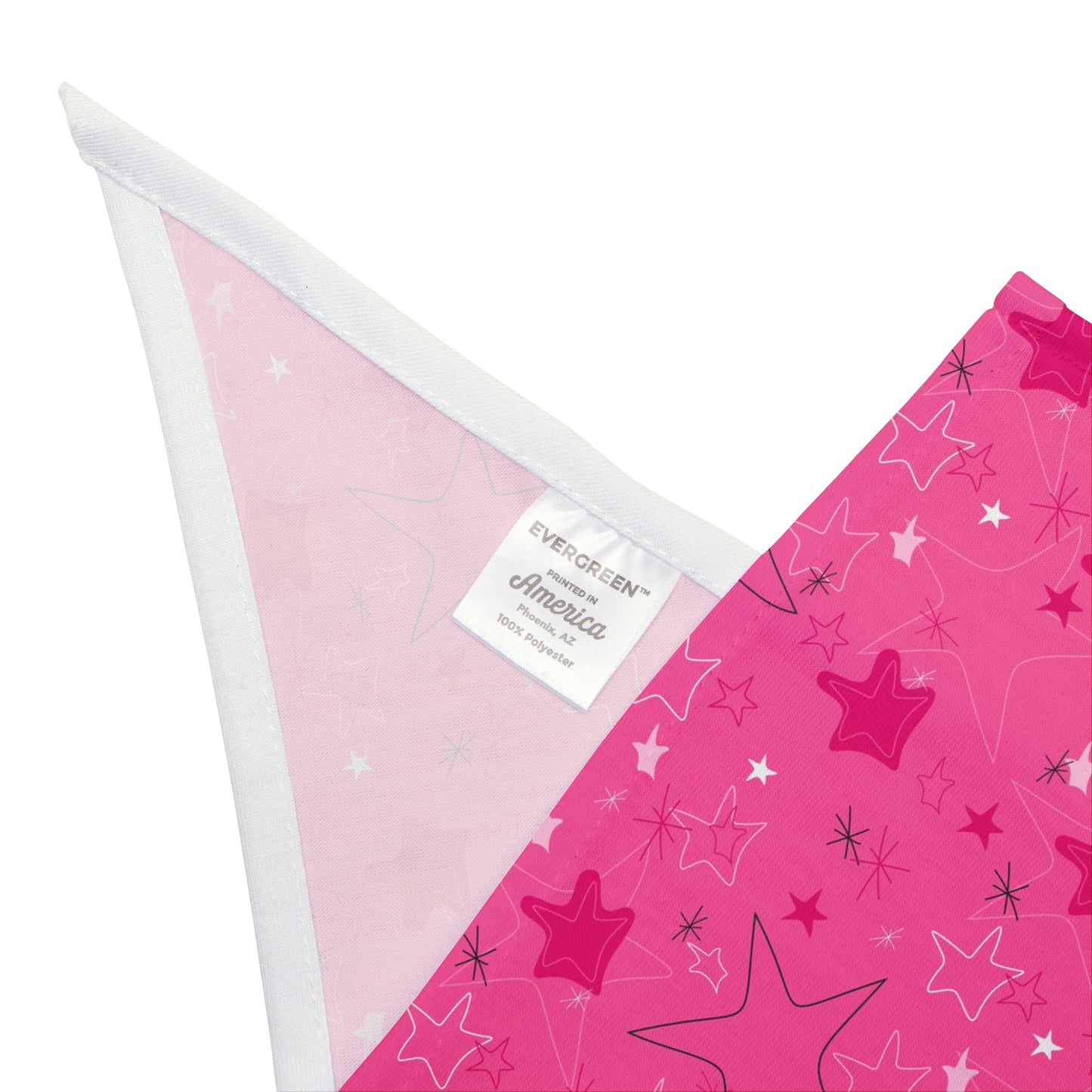 Starry Pink Pet Bandana