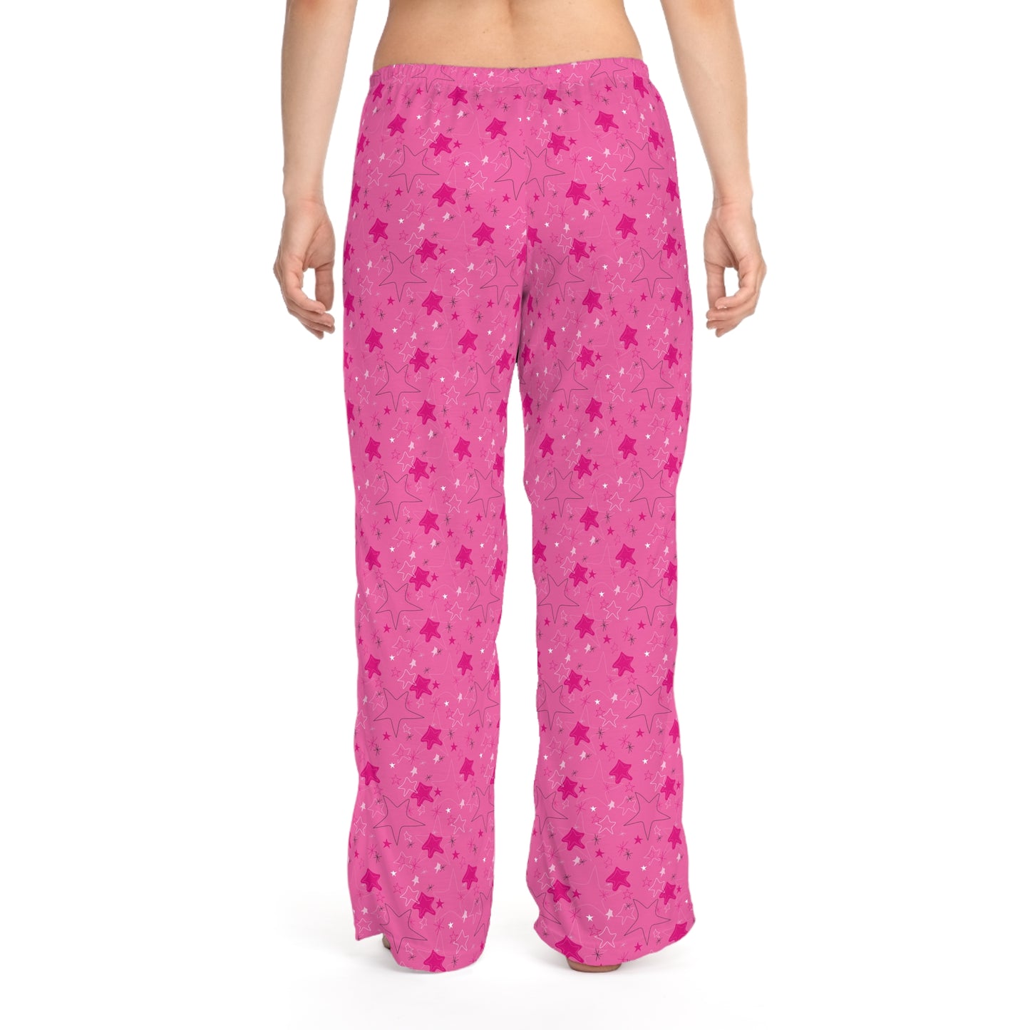 Starry Pink Women's Pajama Pants