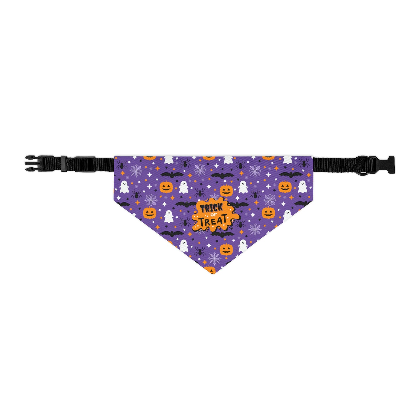 Trick or Treat Halloween Pet Bandana Collar