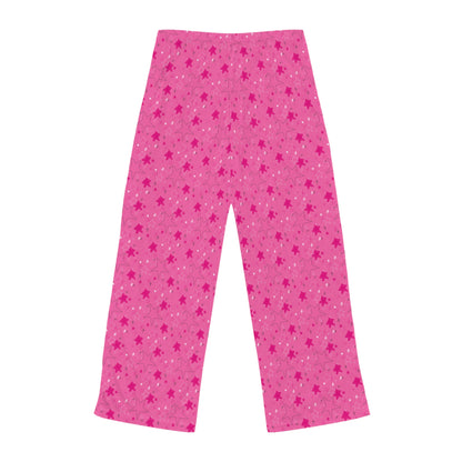 Starry Pink Women's Pajama Pants