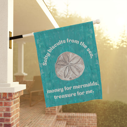 Sea Biscuit Garden Flag & House Banner - Bring Summer to Your Outdoor Space