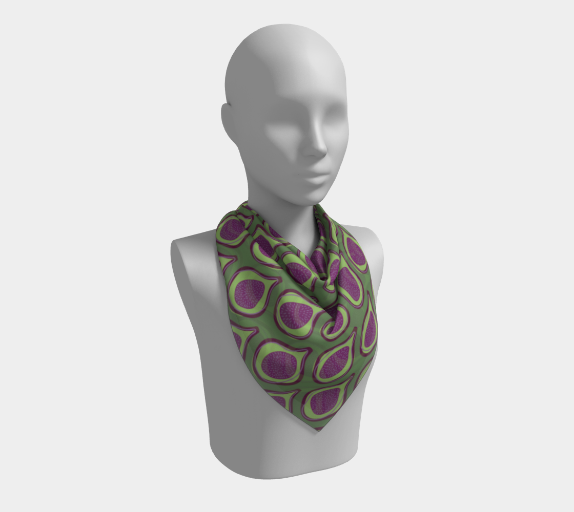 Wild Fig Square Scarf